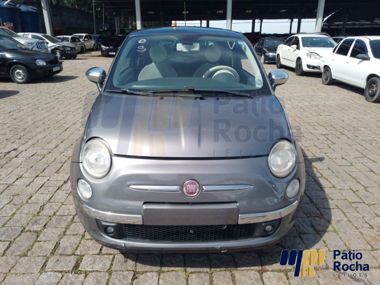 LOTE 40 FIAT/500 LOUNGE DUAL GASOLINA 2009/2010